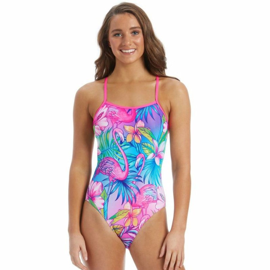 Womens * | Online Store Amanzi Palm Springs Ladies One Piece Swimsuit