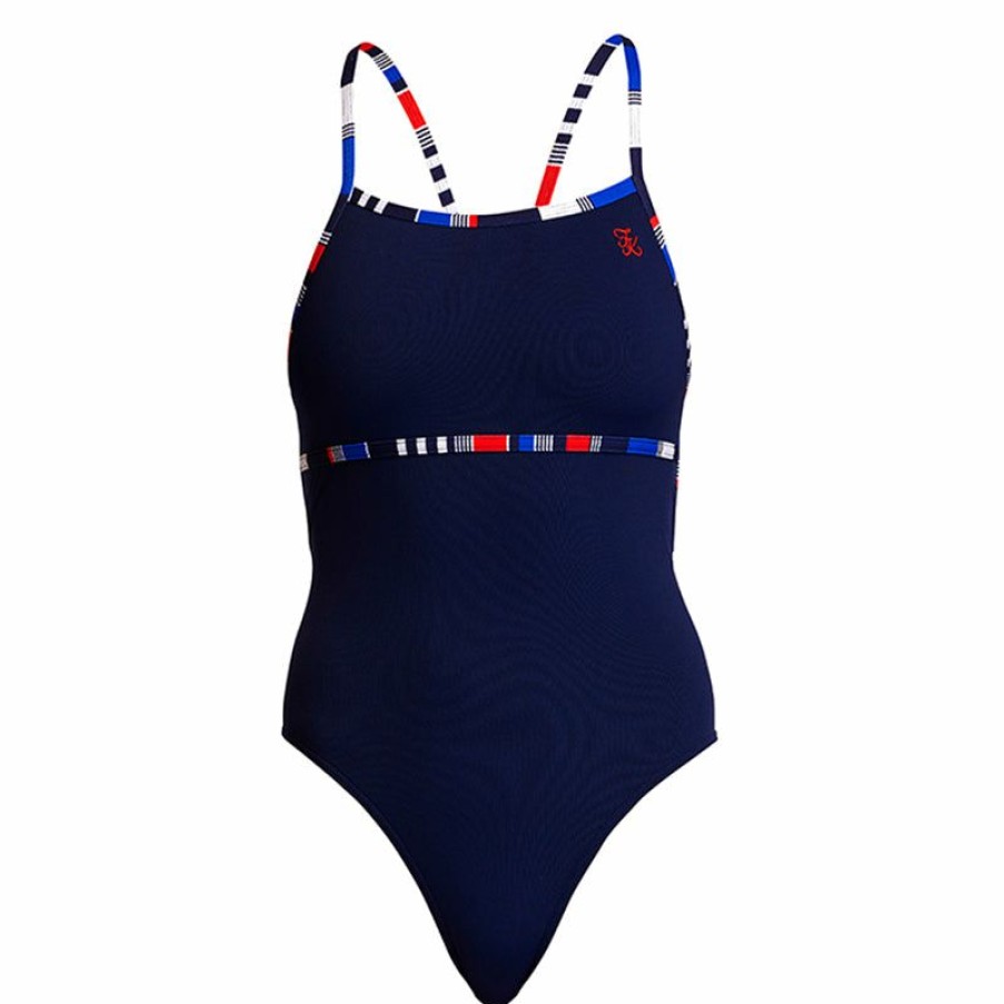 Womens * | Excellent Funkita Old Spice Ladies Single Strength One Piece