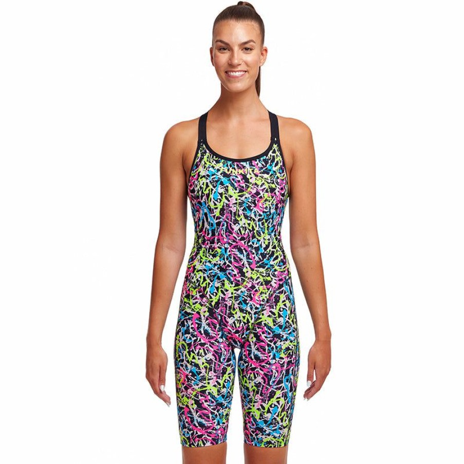 Womens * | Excellent Quality Funkita Messed Up Ladies Fast Legs One Piece