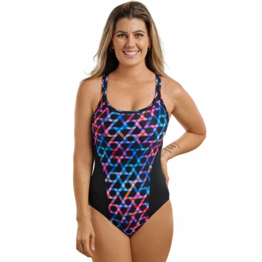 Womens * | Online Discount Funkita Strapping Ladies Locked In Lucy One Piece