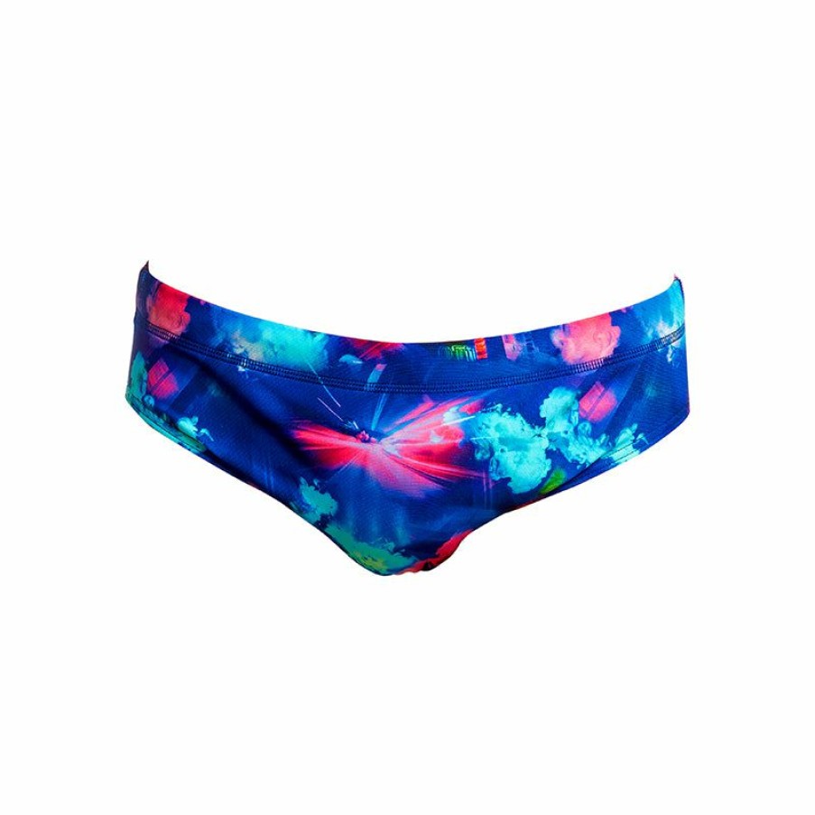 Mens * | Best Sellers Funky Trunks Miami Beats Mens Classic Briefs