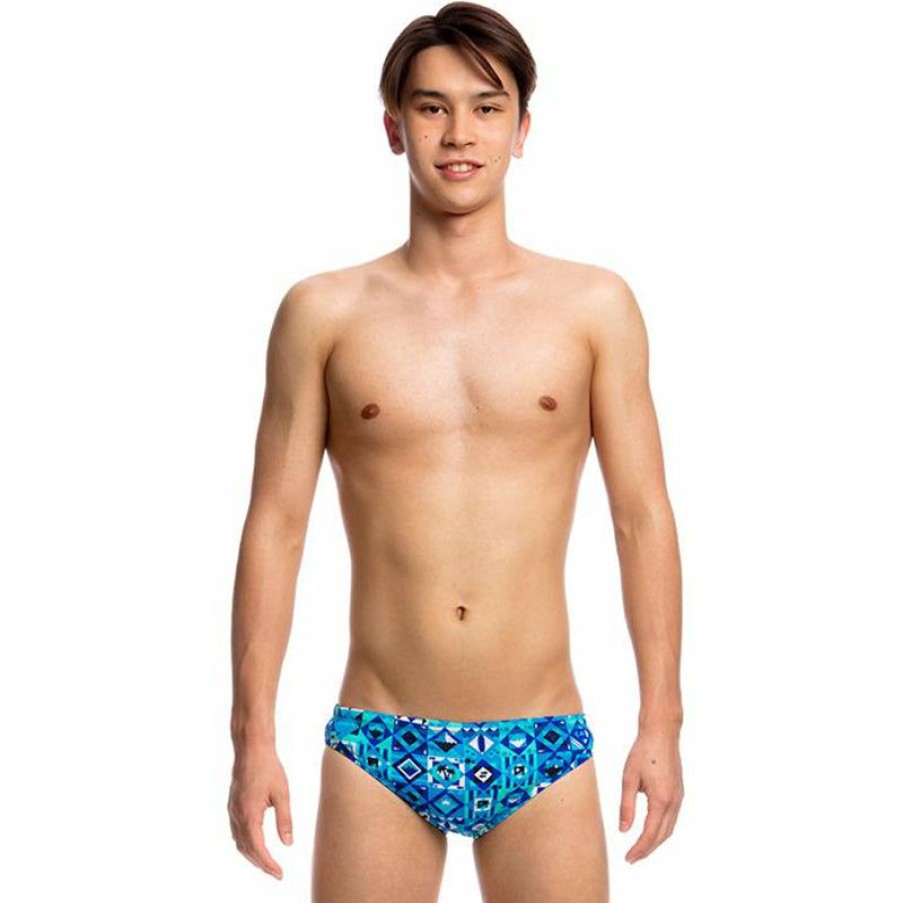 Kids * | Best-Selling Funky Trunks Strike It Lucky Boys Classic Briefs