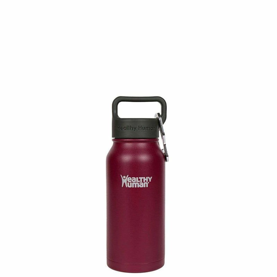 Accessories * | New Healthy Human Stein Water Bottle Merlot 16Oz (475Ml)