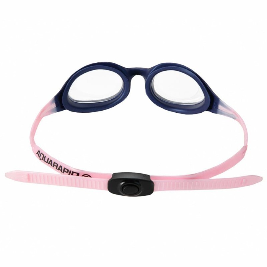 Accessories * | Online Discount Aquarapid Barracuda/Bf Junior Goggles Navy/Pink