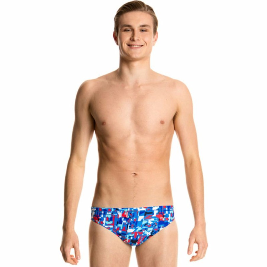 Kids * | Best-Selling Funky Trunks Trunk Team Boys Classic Briefs