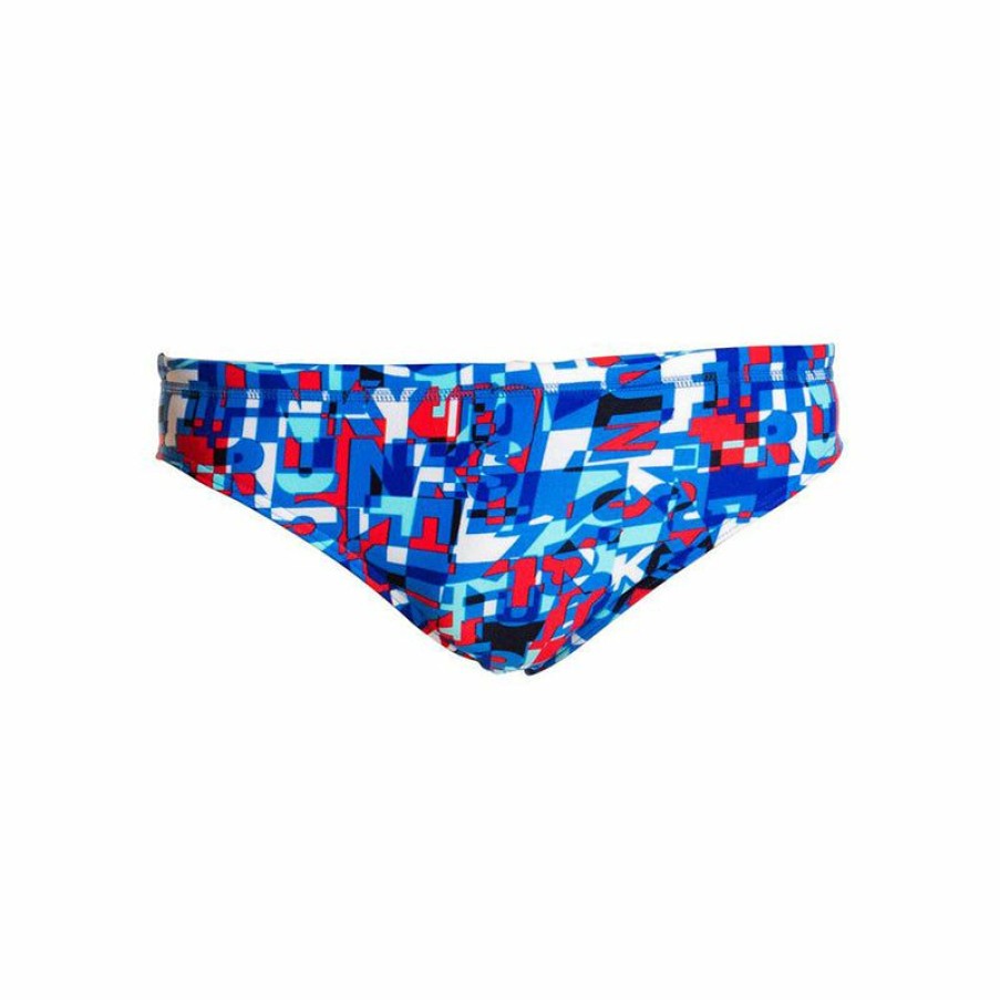 Kids * | Best-Selling Funky Trunks Trunk Team Boys Classic Briefs