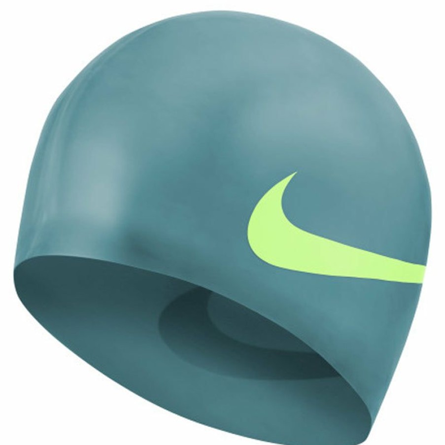 Accessories * | Discount Store Nike Unisex Big Swoosh Cap (Green Abyss)