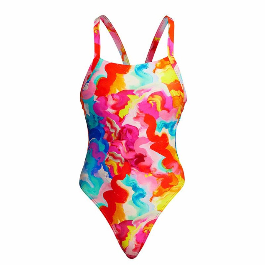 Womens * | Classical Funkita Messy Monet Ladies Brace Free One Piece