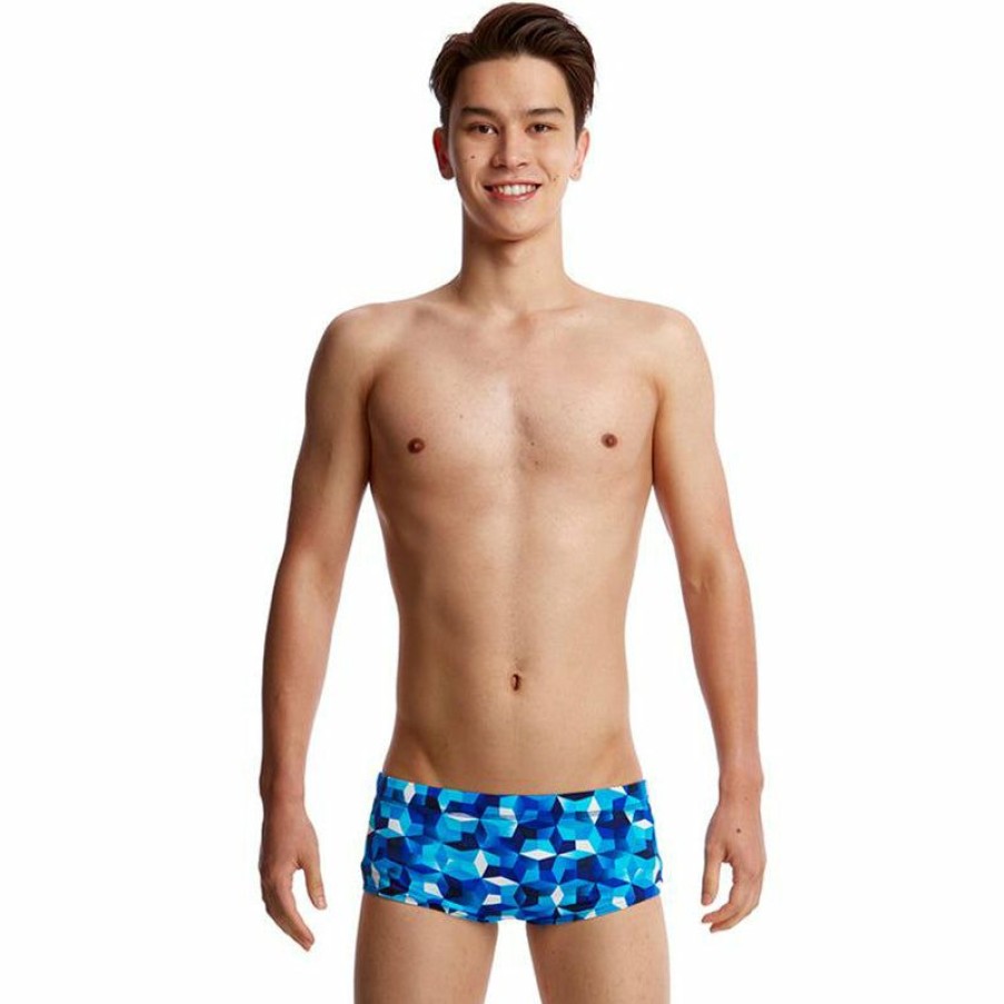 Kids * | Tendy Style Funky Trunks Ice Fortress Boys Classic Trunks