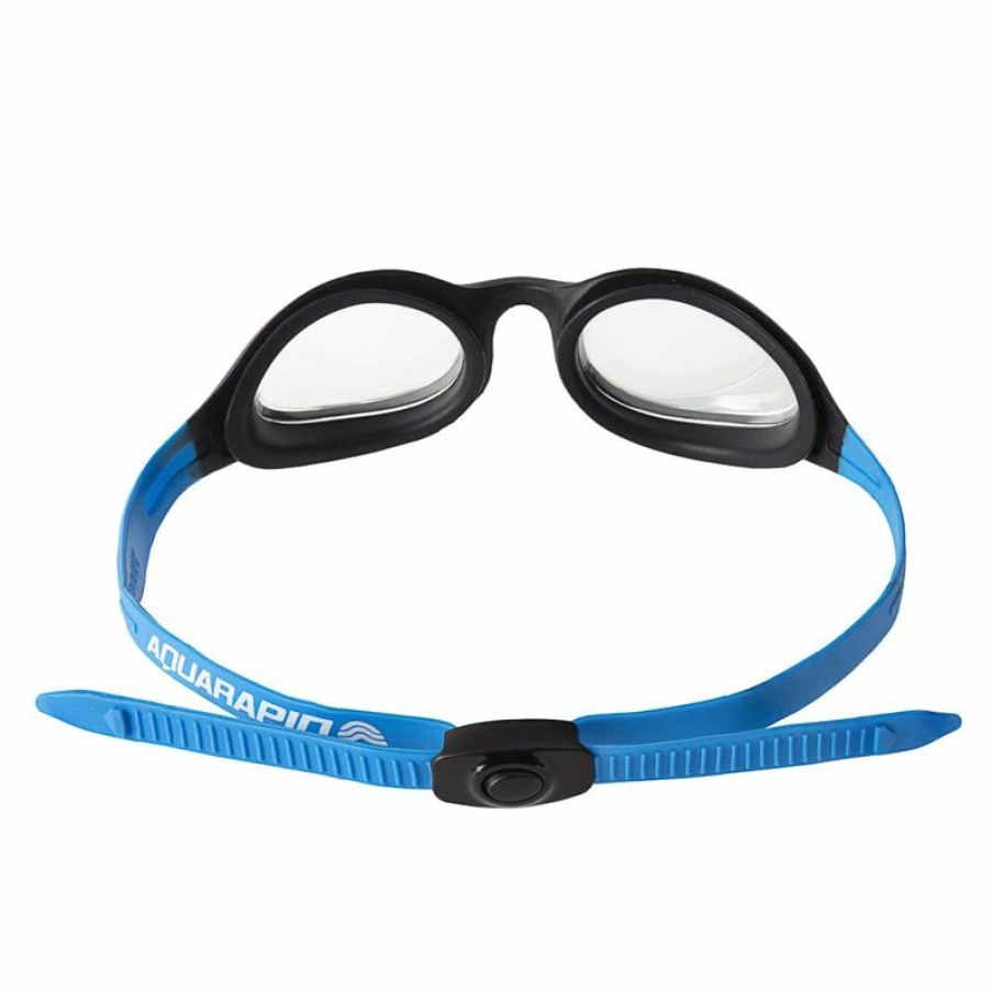 Accessories * | Large Choice Aquarapid Barracuda/Ct Junior Goggles Black/Blue