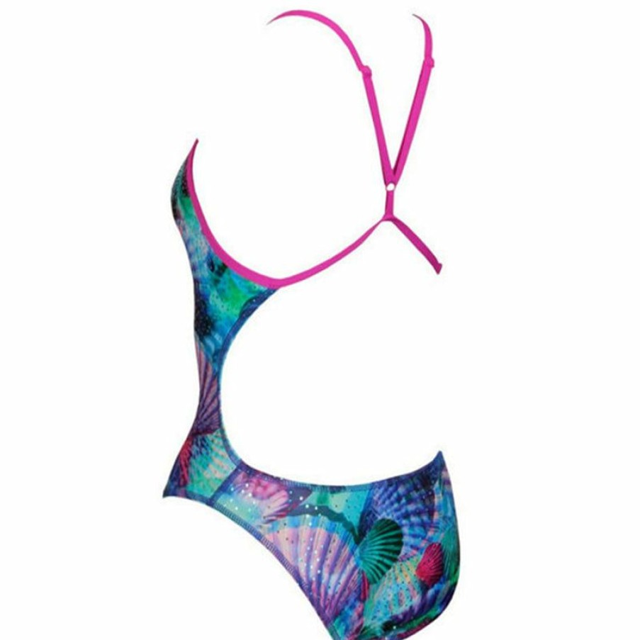 Womens * | Best-Selling Maru Shells Sparkle Vision Back Ladies Swimsuit