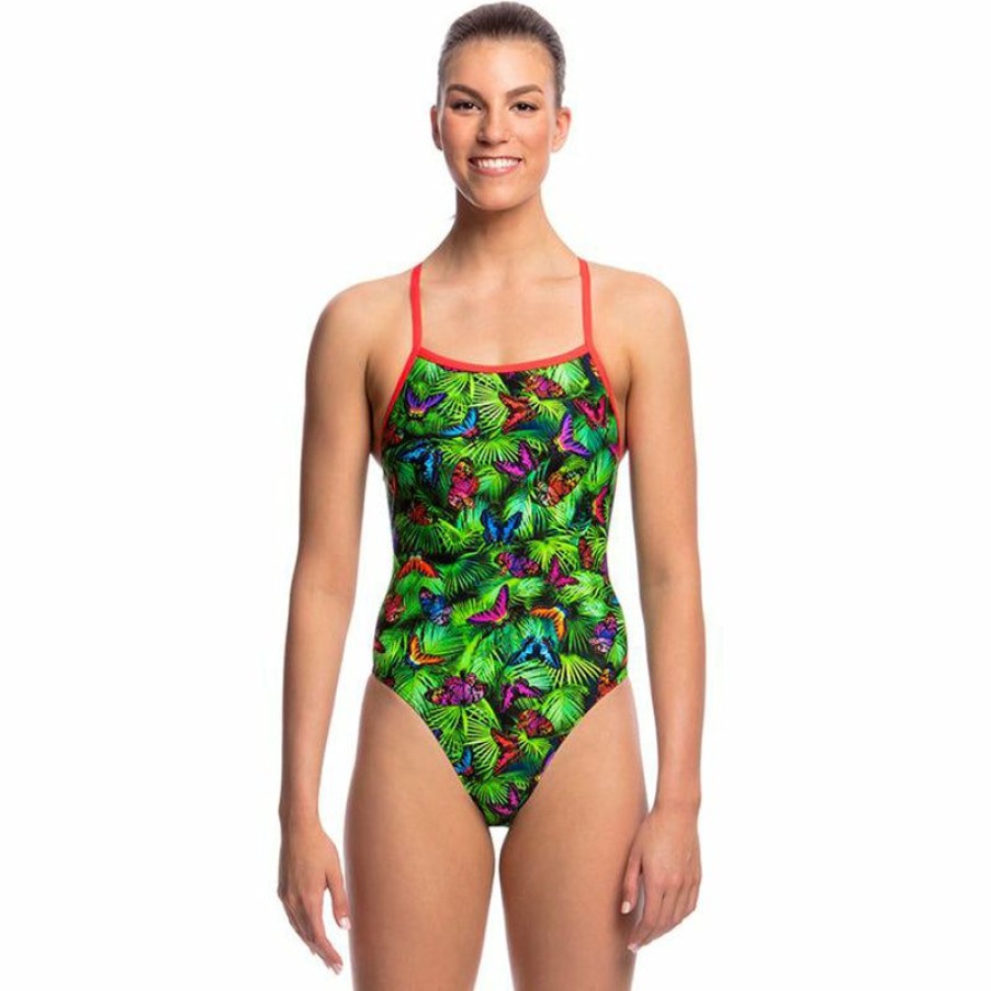 Womens * | Excellent Funkita Pretty Fly Ladies Tie Me Tight One Piece