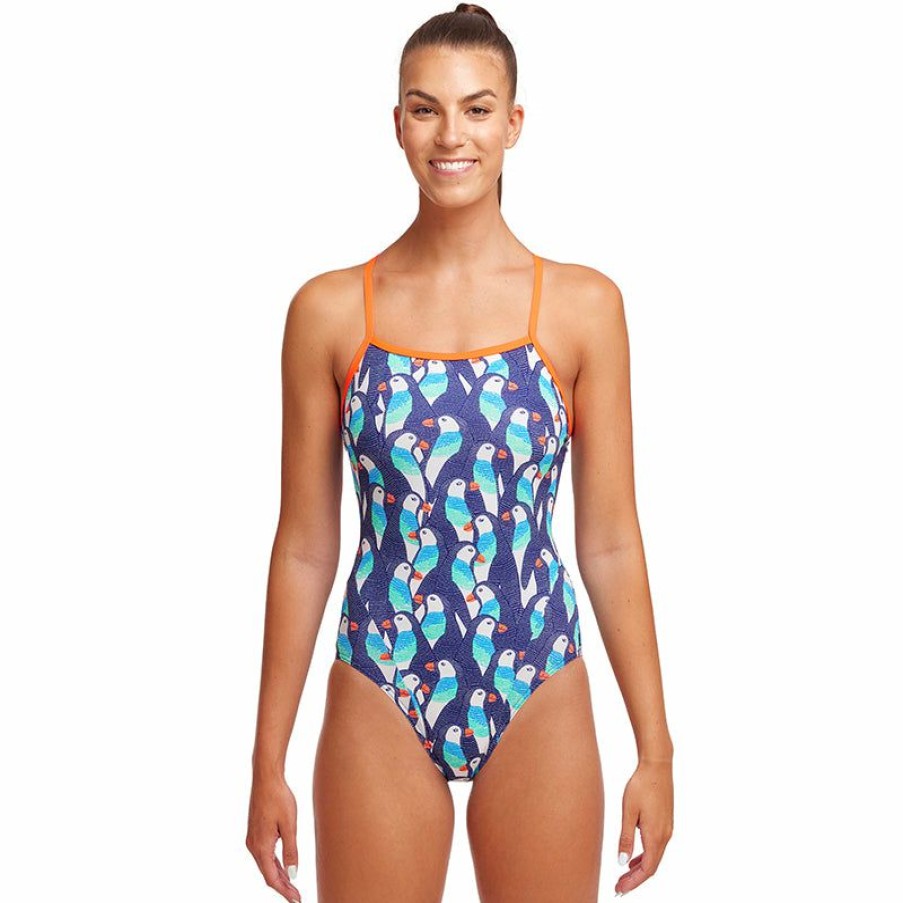 Womens * | Excellent Funkita Pengoo Parade Ladies Single Strap One Piece