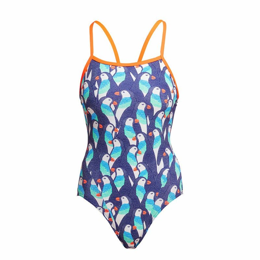 Womens * | Excellent Funkita Pengoo Parade Ladies Single Strap One Piece