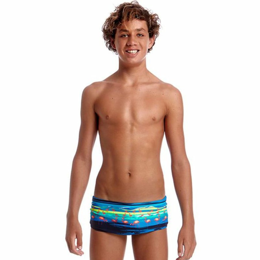 Kids * | Tendy Style Funky Trunks Prancercise Boys Classic Trunks