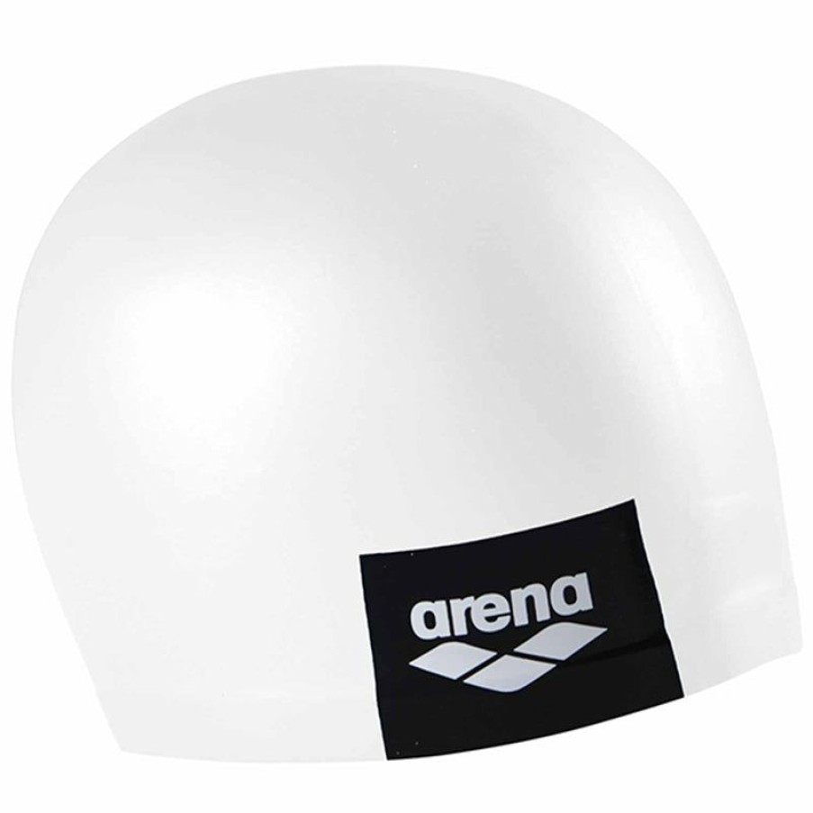 Accessories * | Online Store Arena Logo Moulded Silicone Cap White