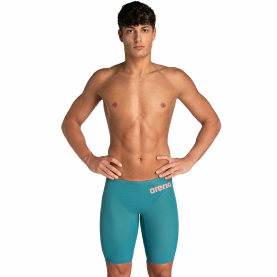 Mens * | Online Store Arena Men'S Powerskin Carbon-Air2 Calypso Jammers Biscay Bay