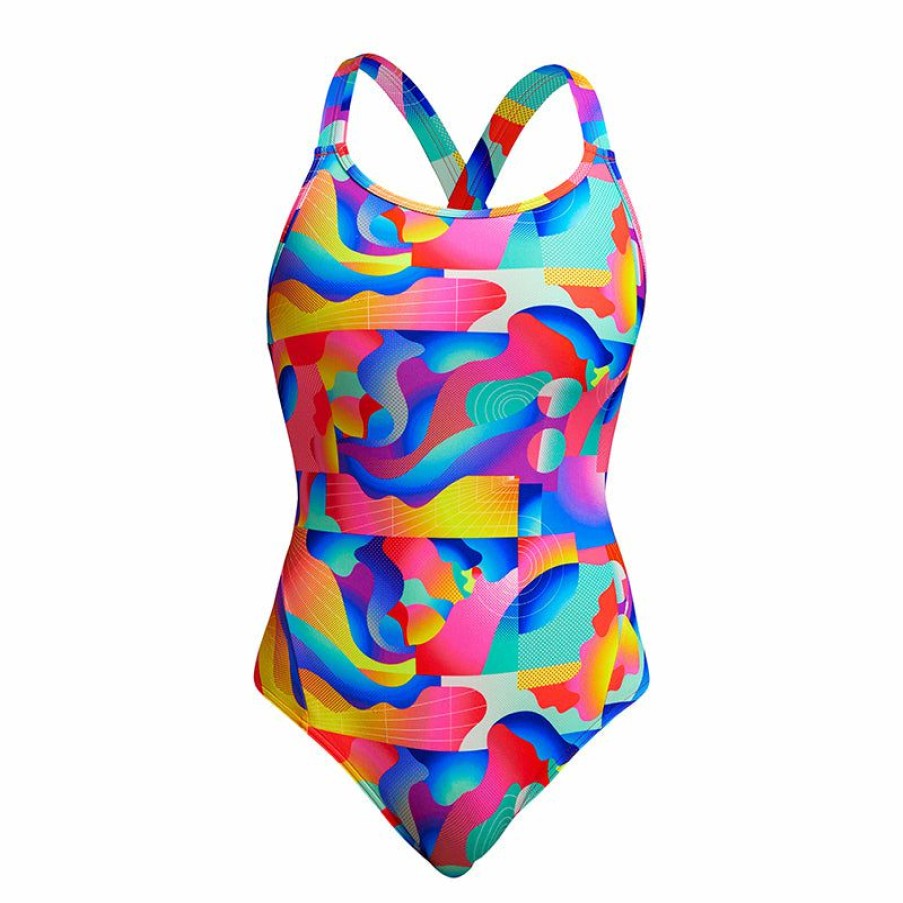 Womens * | Special Style Funkita Radar Rage Ladies Eclipse One Piece