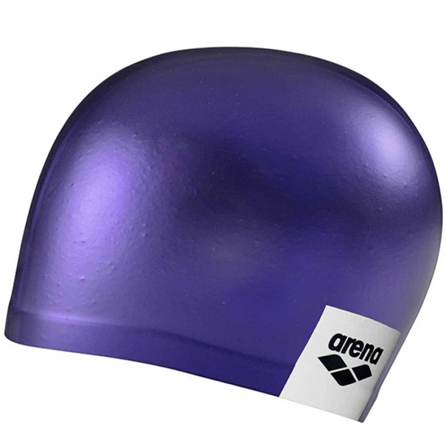 Accessories * | Online Discount Arena Logo Moulded Silicone Cap Purple