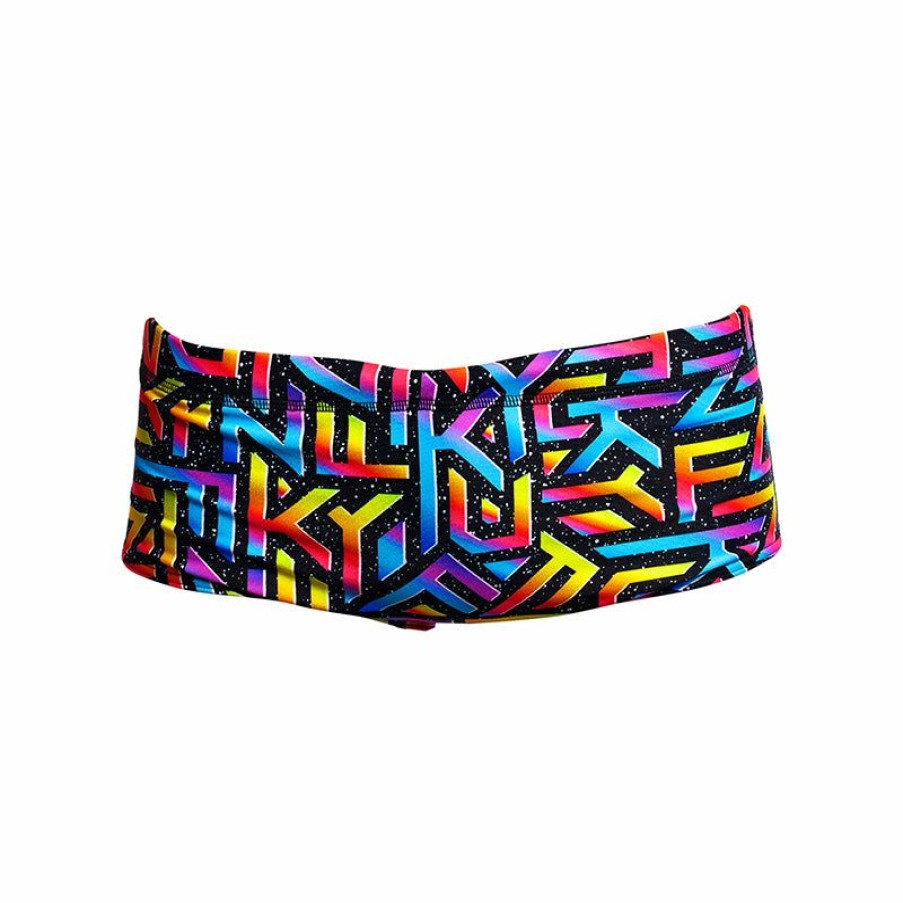 Kids * | Classical Funky Trunks Brand Galaxy Boys Classic Trunks