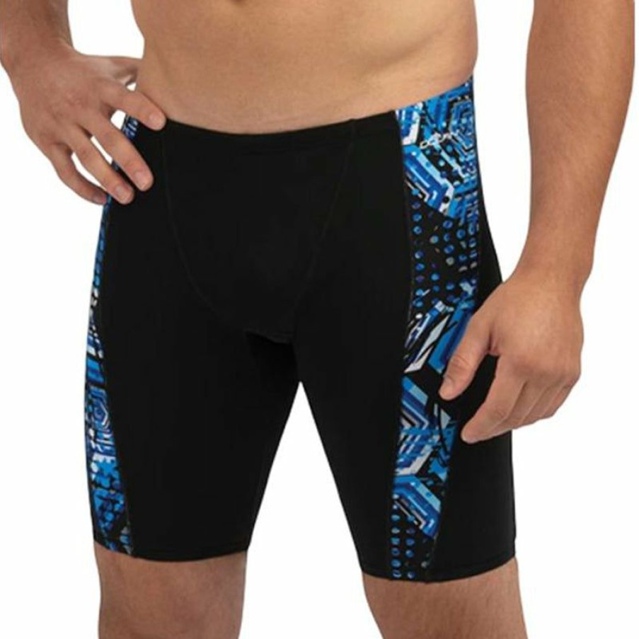 Mens * | Outlet Sale Dolfin Reliance Hive Spliced Jammer (Blue)