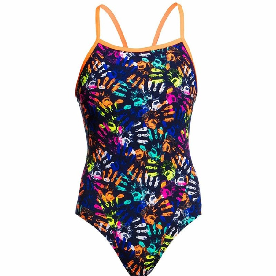 Womens * | Best-Selling Funkita Hands Off Ladies Single Strap One Piece