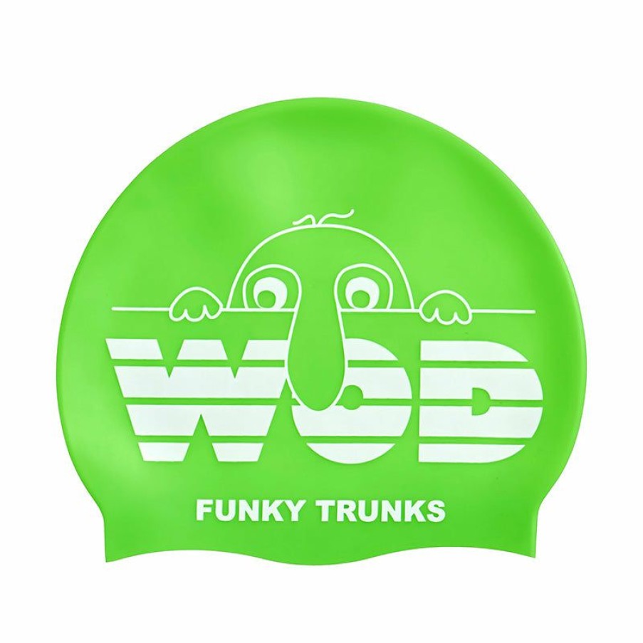 Accessories * | Best Sellers Funky Trunks Wod Silicone Swim Hat