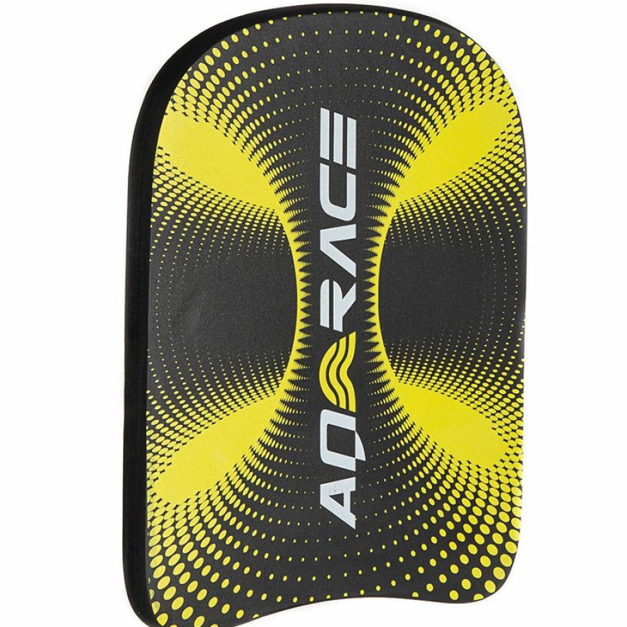 Accessories * | Discount Store Aquarapid Swimming Kickboard (Black/Yellow)