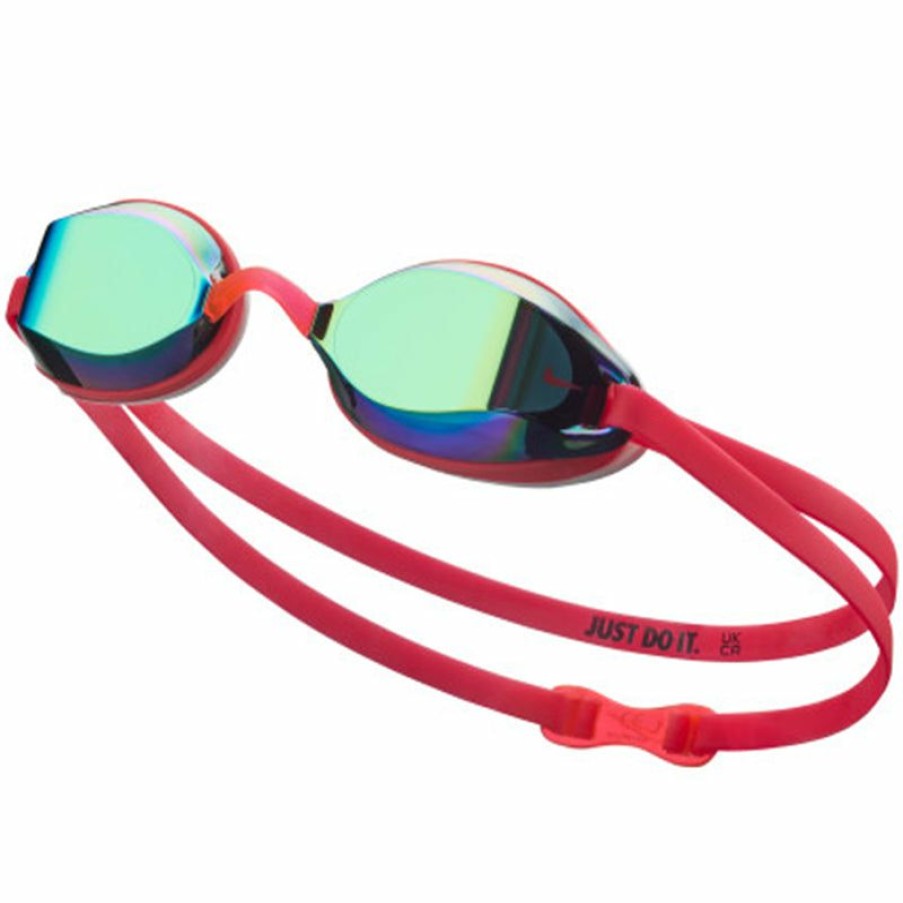 Accessories * | Best Price Nike Women'S Legacy Mirror Goggle (Siren Red)