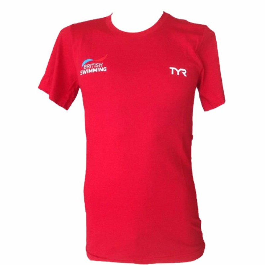 Mens * | Premium Tyr Unisex T-Shirt Short Sleeve British Federation Red