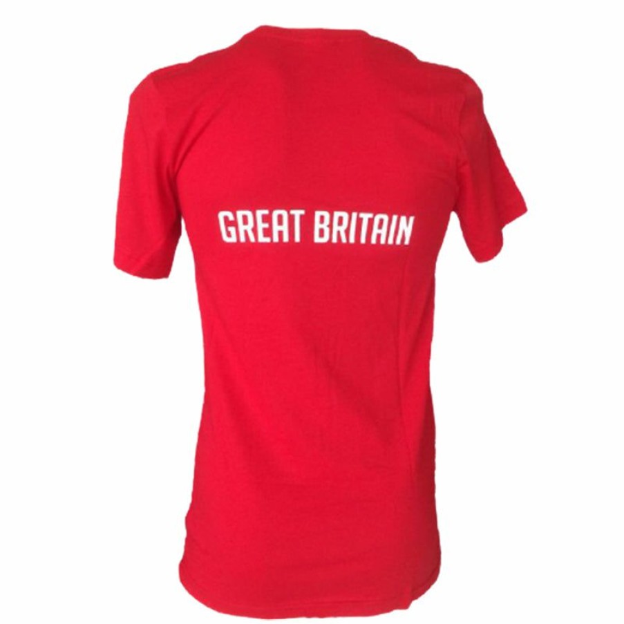 Mens * | Premium Tyr Unisex T-Shirt Short Sleeve British Federation Red