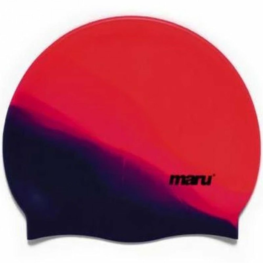 Accessories * | Premium Maru Multi-Colour Silicone Hat (Red/Pink/Purple) A4413