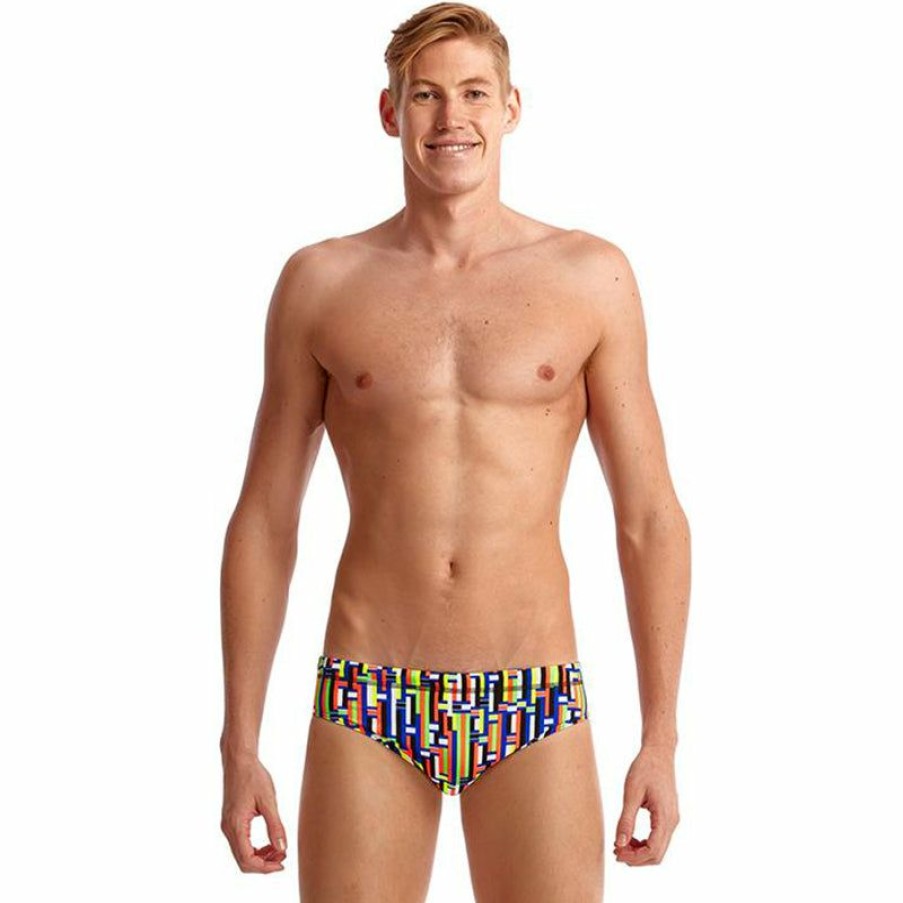 Mens * | Classical Funky Trunks Prime Time Mens Classic Briefs