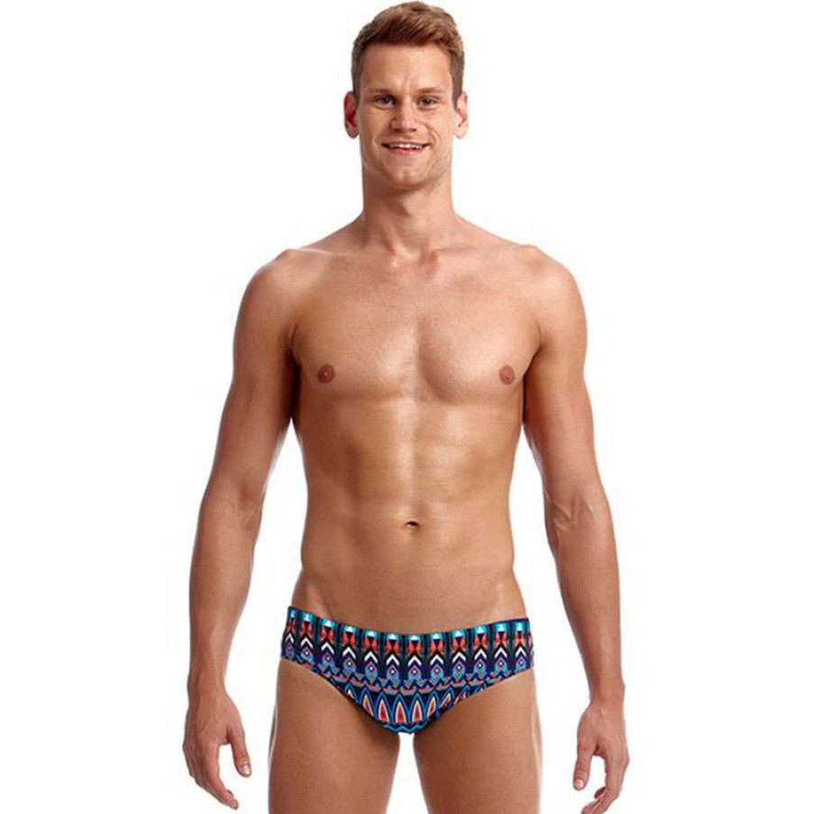 Mens * | Discount Store Funky Trunks Battle Axe Mens Classic Briefs