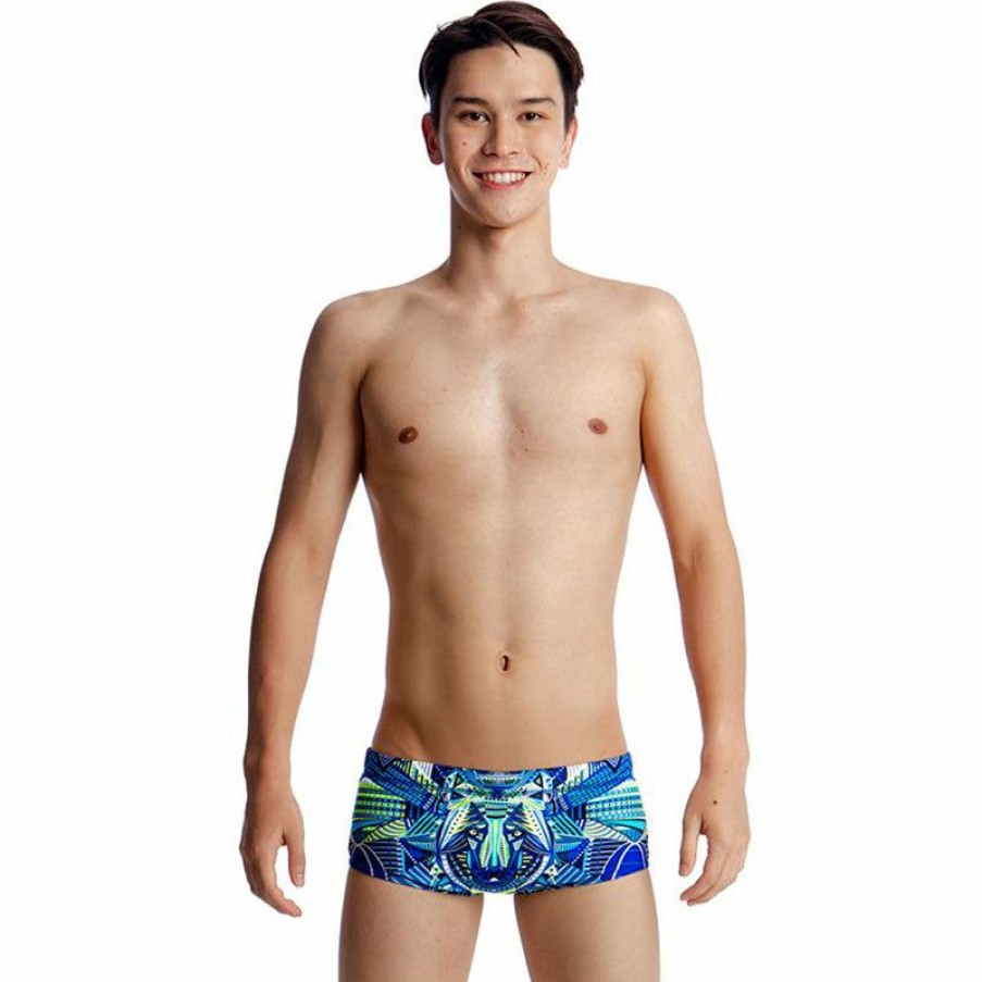 Kids * | Tendy Style Funky Trunks Sea Wolf Boys Classic Trunks