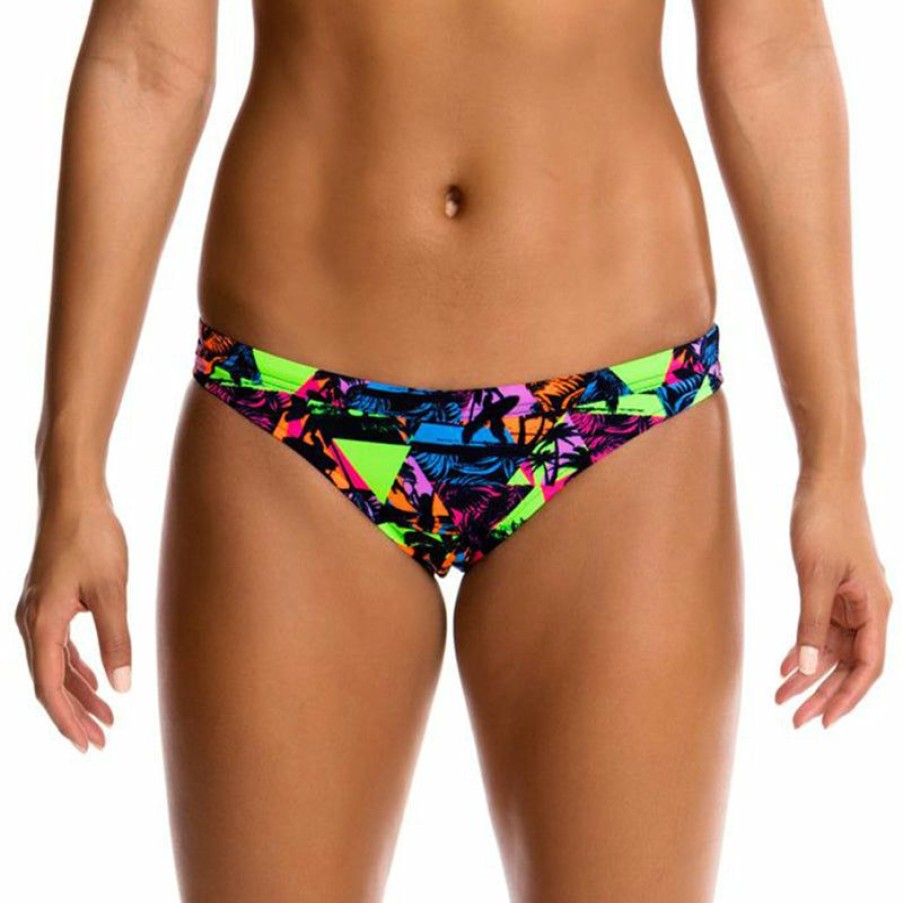 Womens * | Outlet Sale Funkita Surf Star Ladies Bikini Hipster Brief