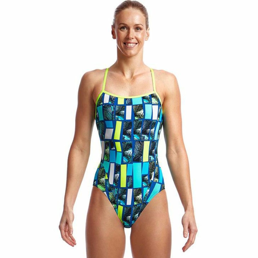 Womens * | New Funkita Tropic Tower Ladies Single Strap One Piece