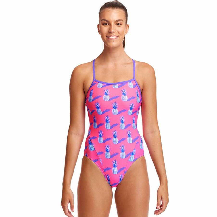 Womens * | Opening Sales Funkita Pine Time Ladies Single Strap One Piece