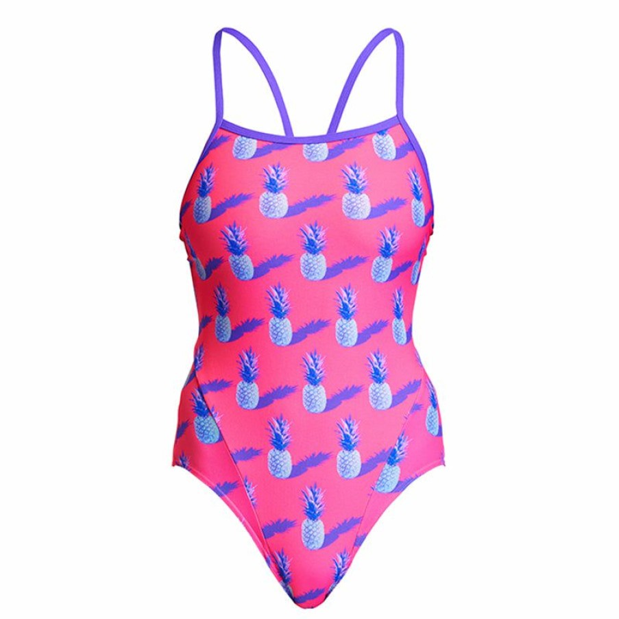 Womens * | Opening Sales Funkita Pine Time Ladies Single Strap One Piece