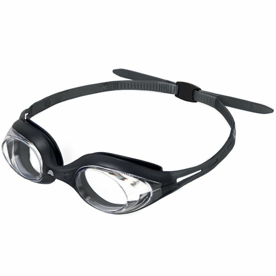 Accessories * | Free Delivery Aquarapid First Wave Goggles Black