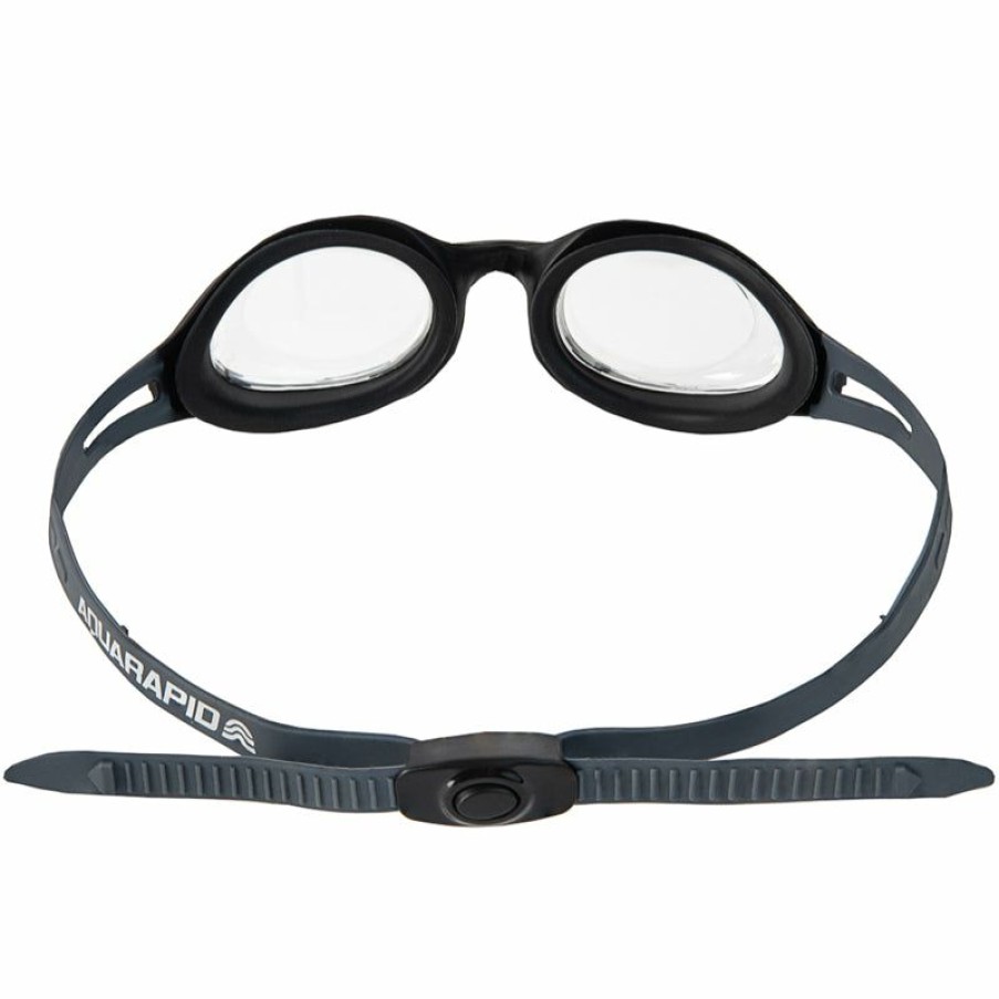 Accessories * | Free Delivery Aquarapid First Wave Goggles Black