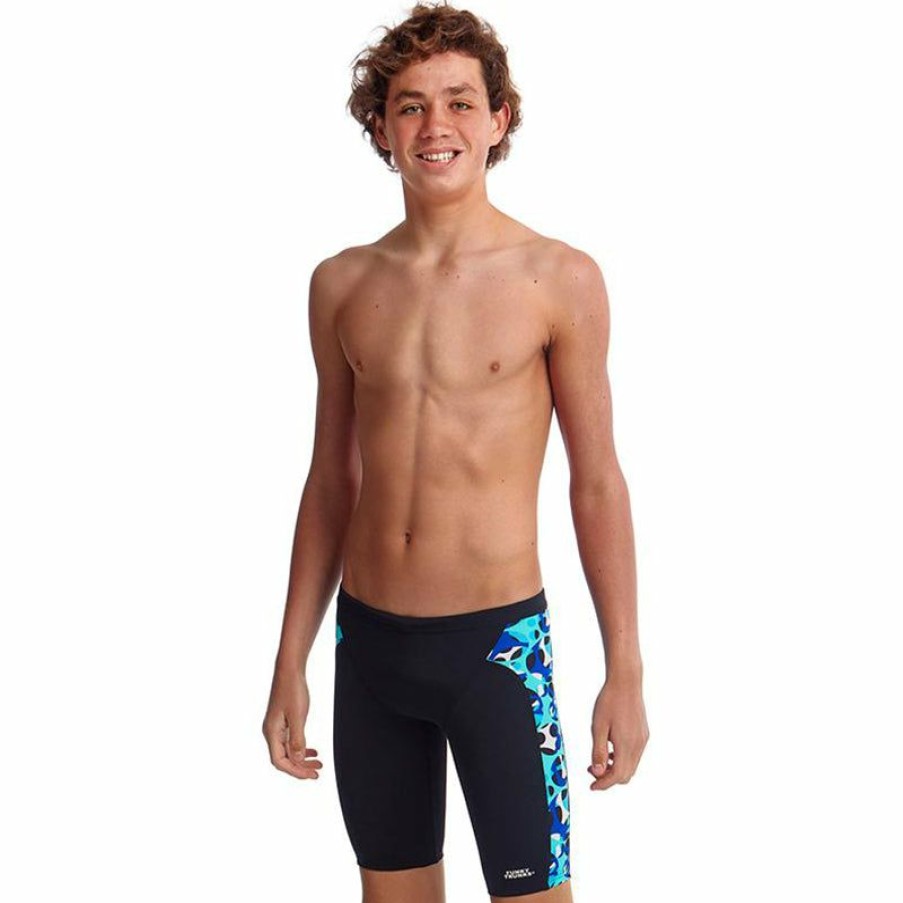 Kids * | Excellent Funky Trunks Holy Sea Boys Training Jammers