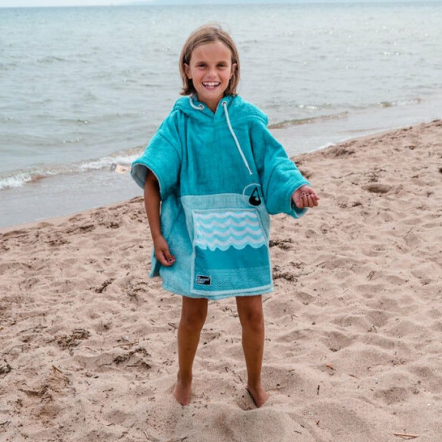 Open Water * | Classical Wave Hawaii Mini Poncho