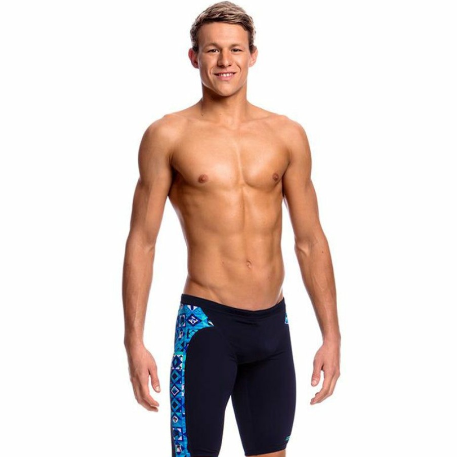 Mens * | Premium Funky Trunks Strike It Lucky Mens Training Jammers