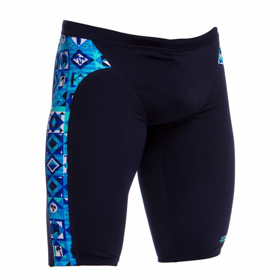 Mens * | Premium Funky Trunks Strike It Lucky Mens Training Jammers