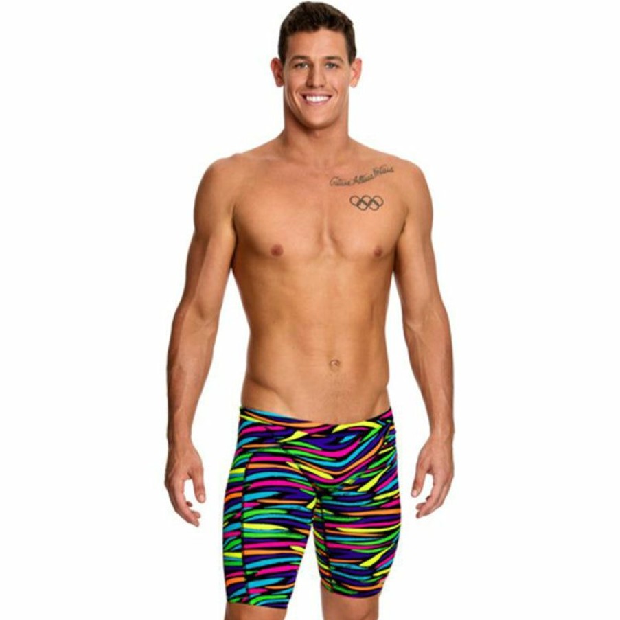 Kids * | Large Choice Funky Trunks Cosmic Comet Boys Jammers