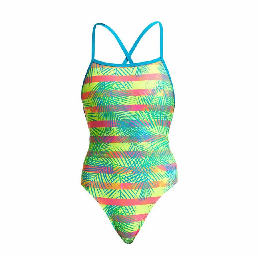 Womens * | Tendy Style Funkita Palm Free Ladies Strapped In One Piece