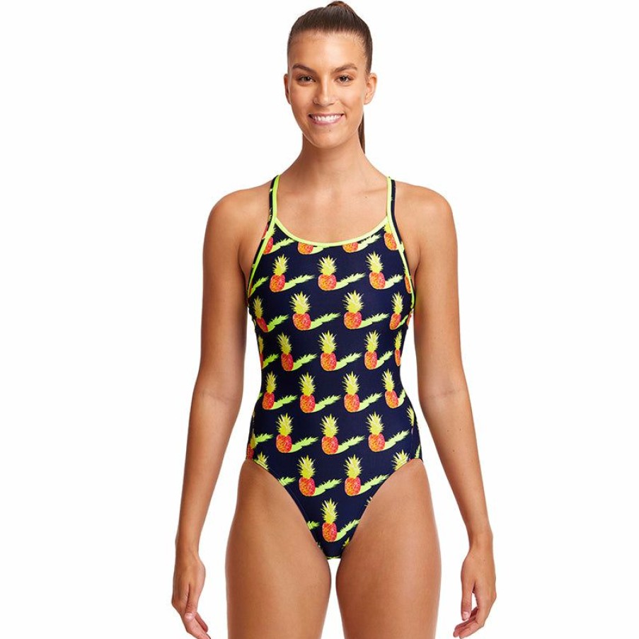 Womens * | New Funkita Golden Circle Ladies Diamond Back One Piece