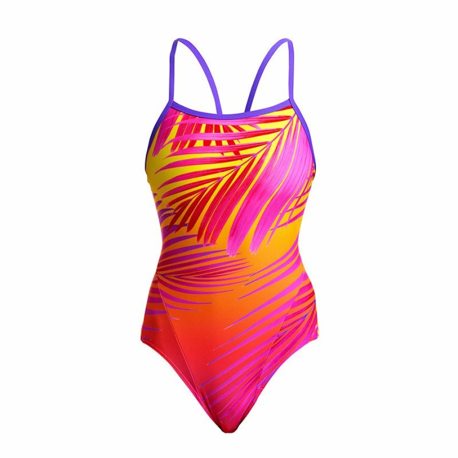 Womens * | Tendy Style Funkita Beach Sunset Ladies Single Strap One Piece