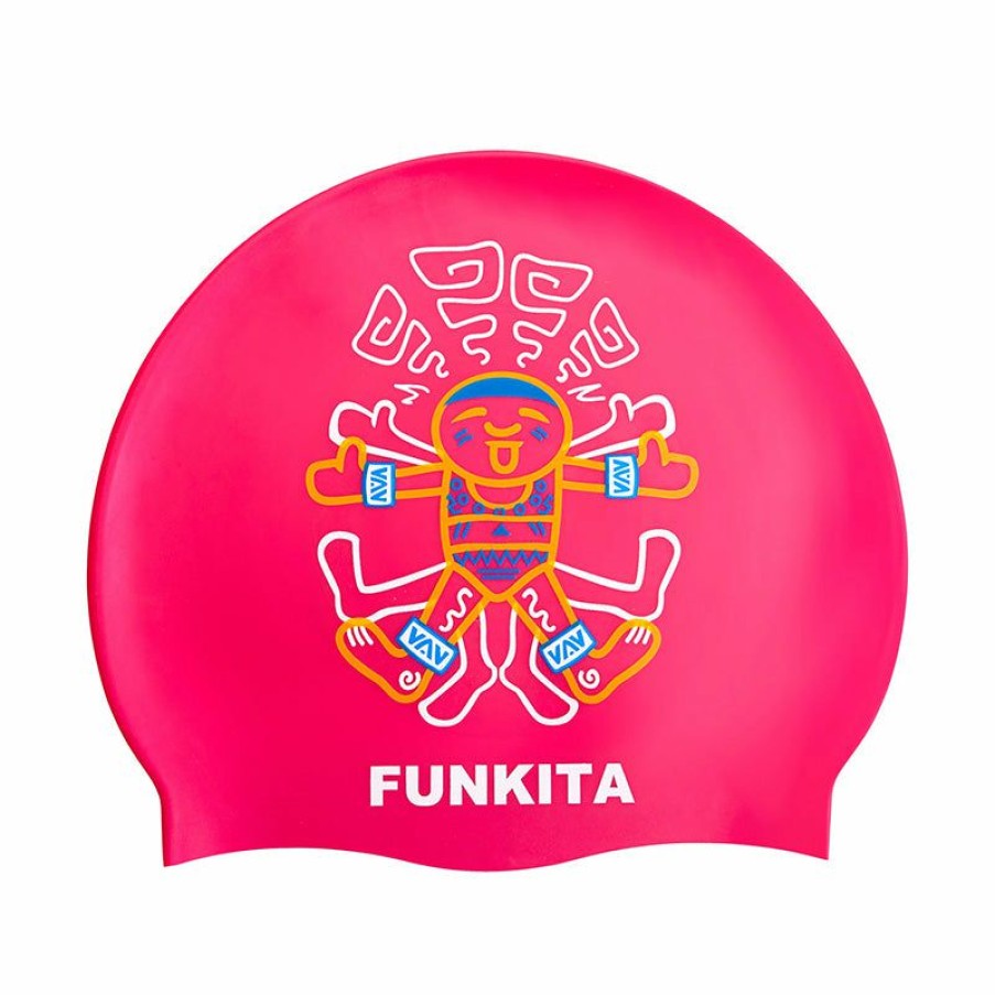 Accessories * | Free Delivery Funkita Cookie Cutter Silicone Swimming Hat